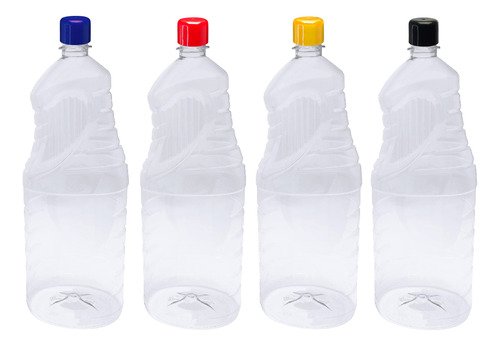 3 Frascos Cristal Pet De 2l Aromatizante Tampa Batoque Ama