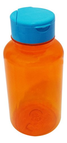 1200 Frasco Plástico Laranjado Pet 240ml Tam Fliptop Cap Sup - Imagem 4
