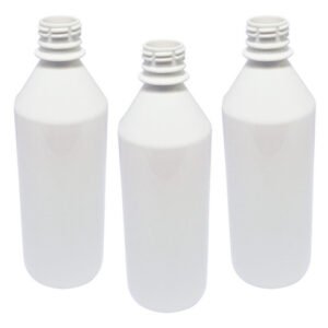 765 Frascos Plástico Branco Pet 500ml Vazios Sem Tampas Cos