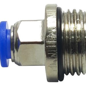 200 Conexão Pneumática Reta Macho Rosca 1/2 X Tubo 8mm