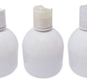 904 Frascos Plástico Branco Pet 300ml C/ Tampa Disktop Sab