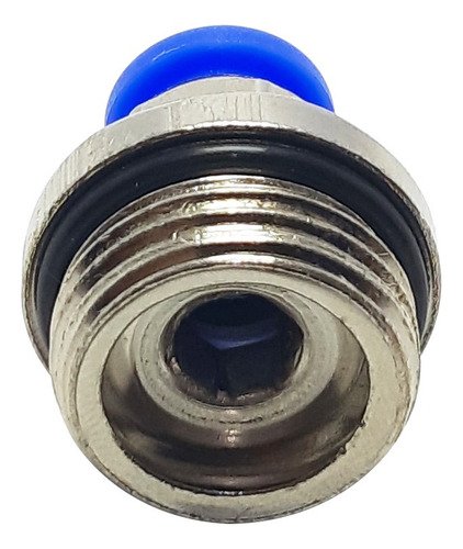 200 Conexão Pneumática Reta Macho Rosca 1/2 X Tubo 8mm - Imagem 3