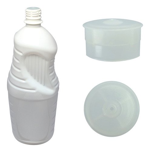 3 Frascos Branco Pet De 2l Aromatizante Tampa Batoque Ama - Imagem 5