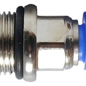 1 Conexão Pneumática Reta Macho Rosca 3/8 X Tubo 8mm