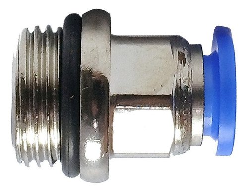 1 Conexão Pneumática Reta Macho Rosca 3/8 X Tubo 8mm