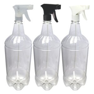 12 Frascos Plásticos Cristal 2l Válvula Gatilho Gr2