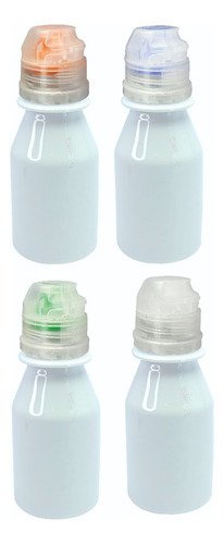 240 Frascos Plásticos Branco 60ml Squeeze Sport Far - Imagem 2