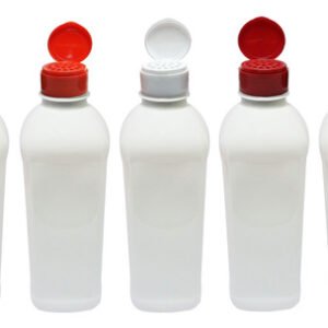 72 Frascos Plástico Branco Pet 900ml Tampa Peneira Qua