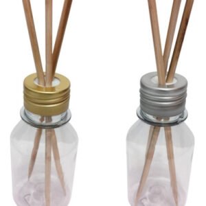 939 Frascos Plástico Cristal Pet 100ml Tampa Difusor Varetas