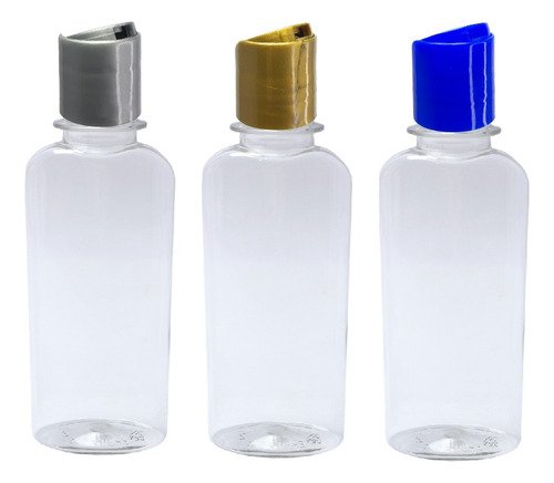 520 Frasco Plástico Cristal Pet 140ml Tampa Disktop Aro - Imagem 3