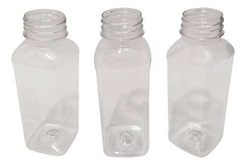 171 Frascos Plástico Cristal Pet 300ml Tampa Peneira Qua - Imagem 3
