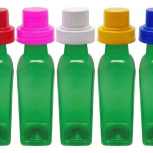 211 Frasco Plástico Verde Pet 250ml Tampa Dosadora 30ml Aze