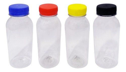 1260 Frasco Plástico Cristal Pet 300ml Tampa Rosca Lacre Det - Imagem 2