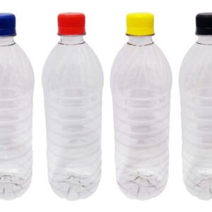 420 Frascos Plástico Cristal Pet 800ml Tampa Rosca Lacre Que