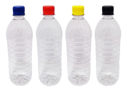 420 Frascos Plástico Cristal Pet 800ml Tampa Rosca Lacre Que