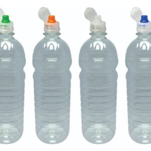 57 Frascos Cristal Pet 900ml Tampa Sport Fliptop Sho