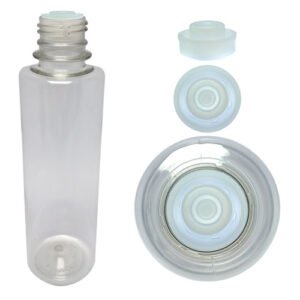 108 Frascos Plástico Cristal Pet 250ml Batoque 12 Furos Cos