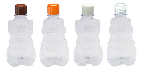 256 Frasco Cristal Pet 300ml Aromatizante Tampa Batoque Zoo - Imagem 3