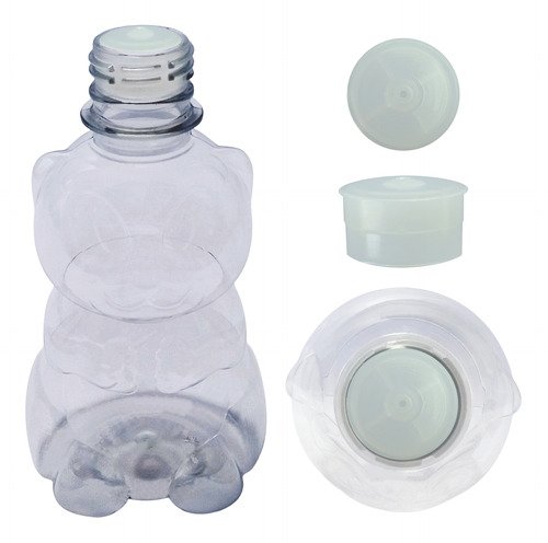 256 Frasco Cristal Pet 300ml Aromatizante Tampa Batoque Zoo - Imagem 5