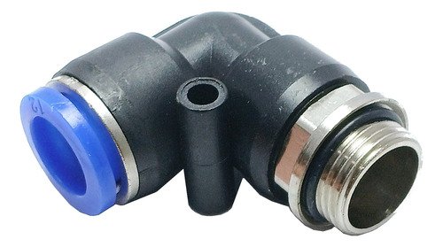 100 Conexão Pneumática Cotovelo Macho Rosca 3/8 X Tubo 12mm