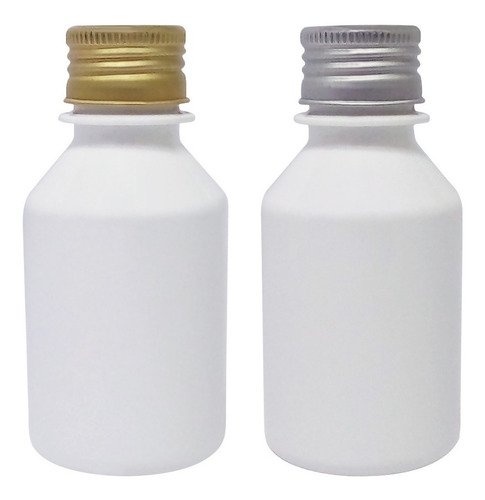 1104 Frasco Plástico Branco Pet 120ml Tampa L Batoque Far
