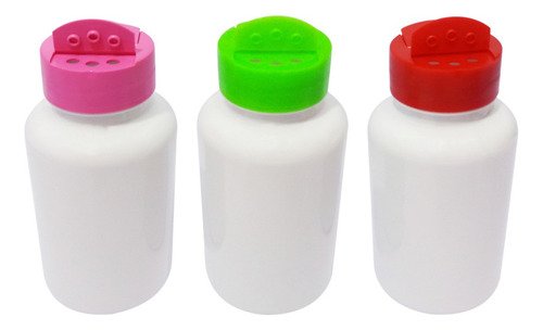 1200 Frascos Plástico Branco Pet 240ml Tempero Fliptop Sup - Imagem 2