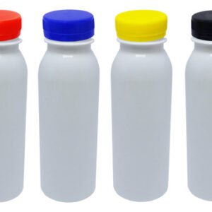 1518 Frasco Plástico Branco Pet 250ml Tampa Rosca Lacre Det