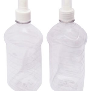 312 Frascos Plásticos Cristal Pet 1l Com Válvula Spray S Ama