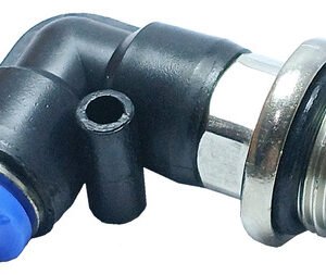 1 Conexão Pneumática Cotovelo Macho Rosca 3/8 X Tubo 6mm