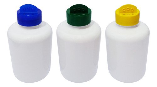 720 Frascos Plásticos Branco Pet 500ml Tempero Fliptop Sup - Imagem 2