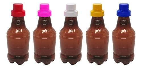 565 Frasco Plástico Ambar Pet 500ml Tampa Dosadora 30ml Gr2
