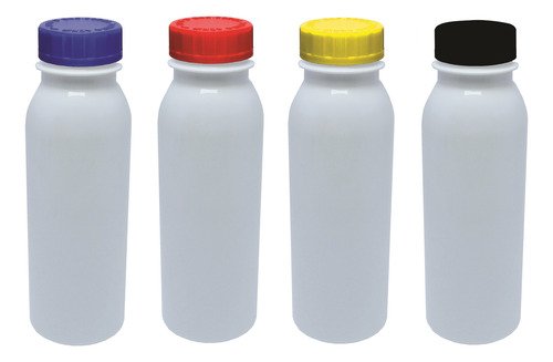 30 Frascos Plásticos Branco Pet 250ml Com Tampa Child Det