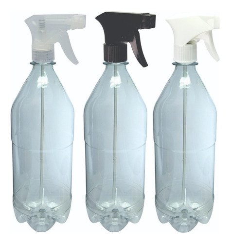 364 Frascos Plástico Cristal 1l Válvula Gatilho Agu