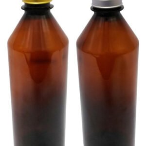 765 Frasco Plástico Âmbar Pet 500ml Tampa L Batoque Cos