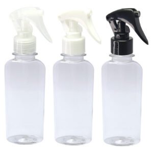 470 Frasco Plástico Cristal Pet 140ml Válv Mini Gatilho Aro