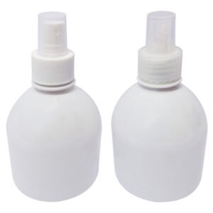 904 Frascos Plásticos Branco Pet 300ml Válvula Spray S Sab