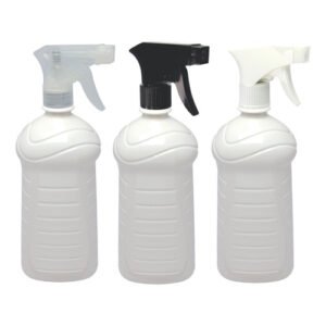 58 Frasco Plástico Branco Pet 1l Com Válvula Gatilho Ama