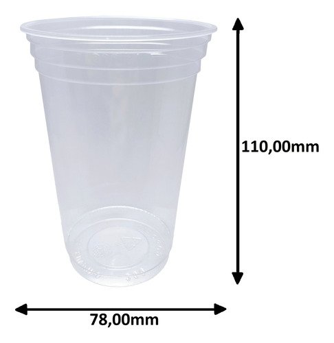 300 Copos Descartáveis Plásticos Tampa S/ Furo Pp 300/330ml - Imagem 5