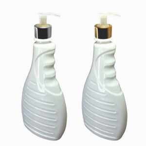 400 Frasco Plástico Branco Pet 500ml Válvula Bico Pato L Bor