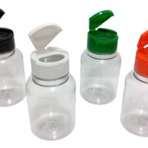 1617 Frasco Plástico Cristal Pet 150ml Tampa Fliptop Cap Sup