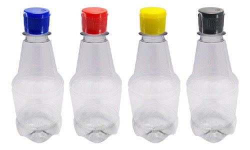306 Frascos Plástico Cristal Pet 300ml Fliptop Batoque Gr2 - Imagem 2
