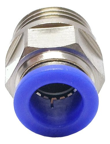 200 Conexão Pneumática Reta Macho Rosca 1/2 X Tubo 12mm - Imagem 4