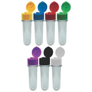 55 Preforma Cristal 14ml Pet 13g Tubete 8cm Fliptop Batoque