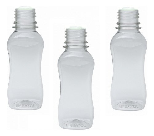 2541 Frasco Plástico Cristal Pet 120ml Tampa L Batoque Cat - Imagem 2