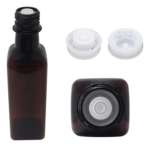 211 Frasco Plástico Âmbar Pet 250ml Tampa L Batoque Aze - Imagem 3