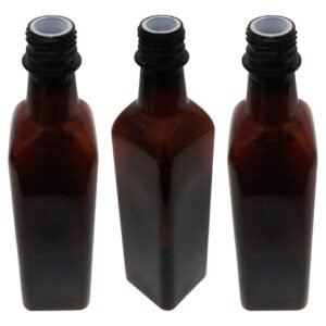 12 Frascos Plástico Âmbar Pet 500ml Batoque 12 Furos Aze