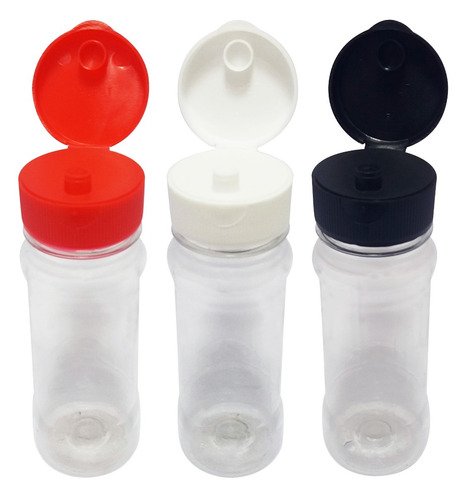 1755 Frascos Plástico Cristal Pet 120ml Batoque Fliptop Con