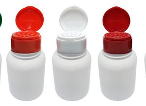 32 Frascos Plástico Branco Pet 150ml Tampa Peneira Sup