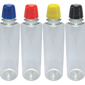 518 Frascos Plástico Cristal Pet 250ml C/ Tampa Dosadora Cos