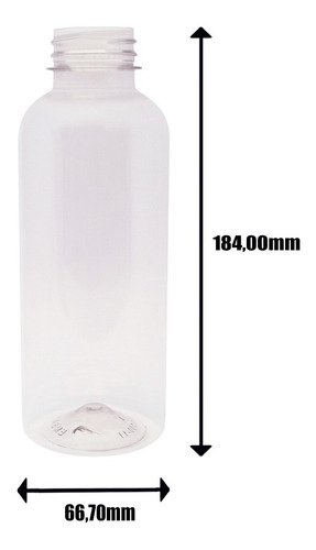 289 Frascos Plásticos Cristal Pet 500ml Com Tampa Child Det - Imagem 6